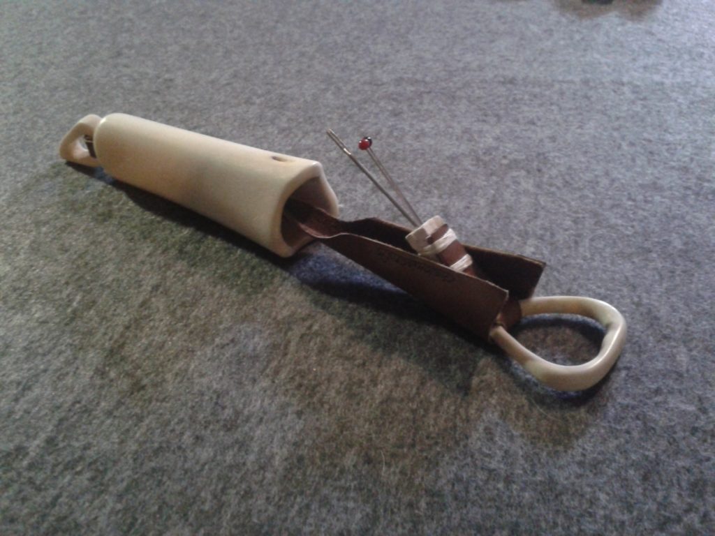Bone needle carrier Bone needle carrier